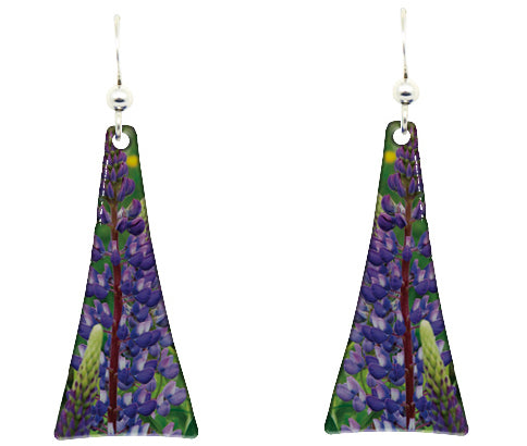 Lupine earrings #2503 by d'ears