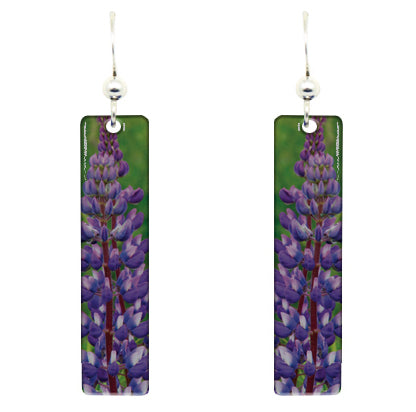 Lupine earrings #2504 by d'ears