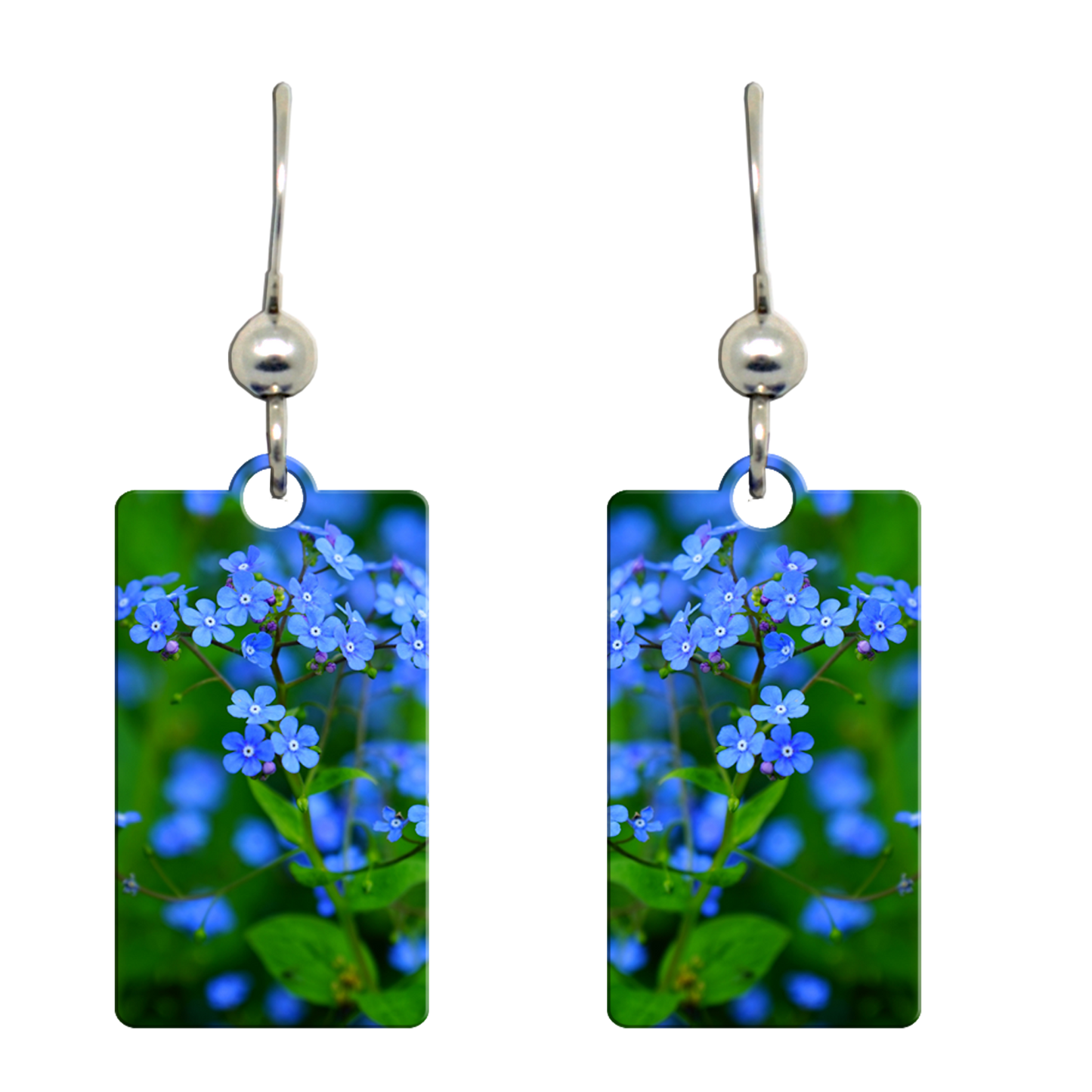 Forget Me Not earrings #2507 by d'ears