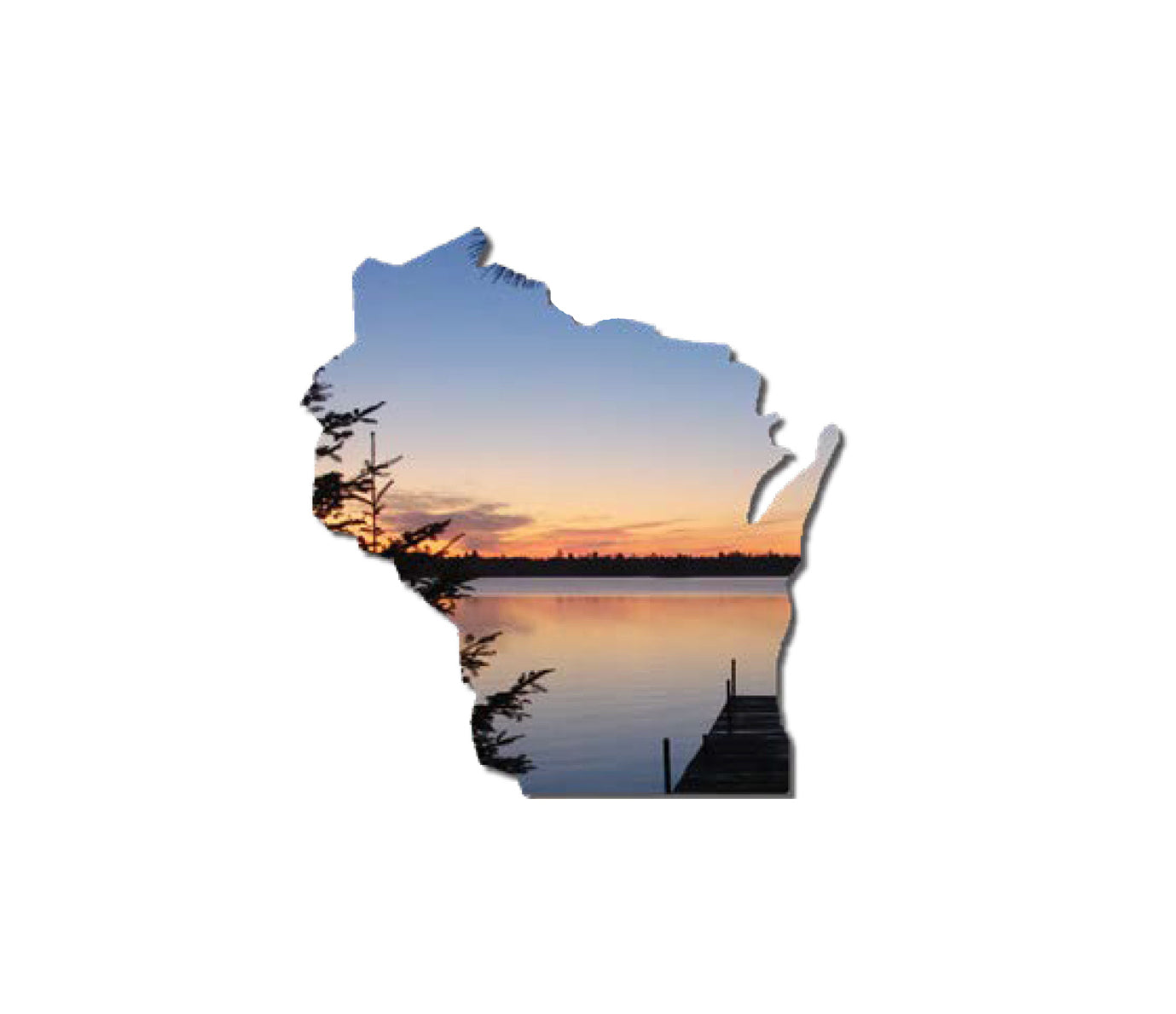 WI, Blue Sunset, Pin #6032