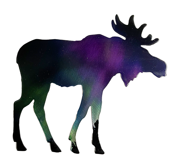 Mooose Fire & Ice Magnet #9602