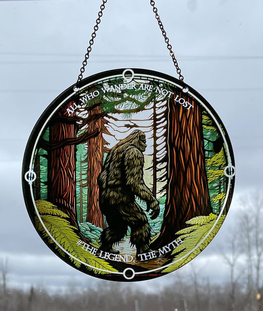 Sasquatch Acrylic Suncatcher #SC105 by d'ears