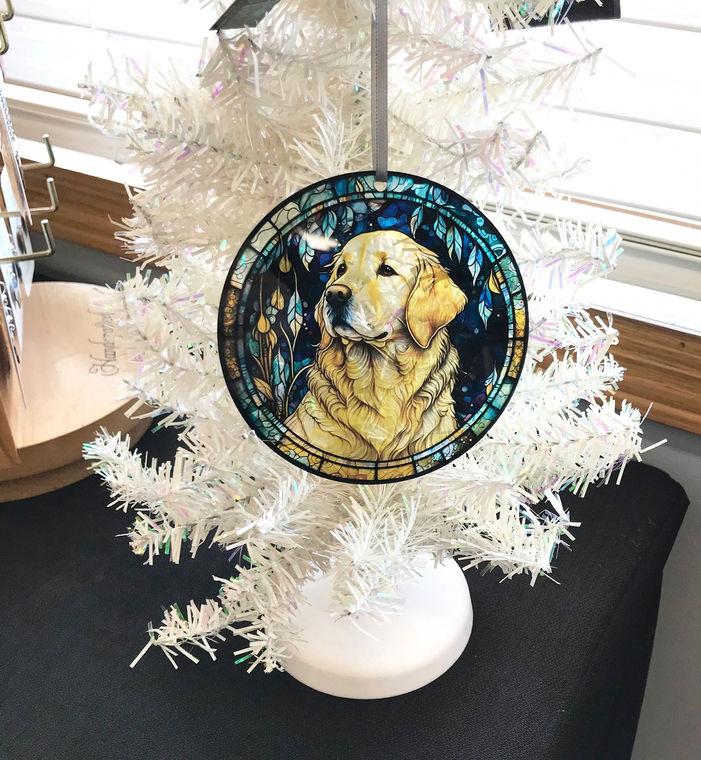 Golden Retriever, Acrylic Window Ornament #SC162
