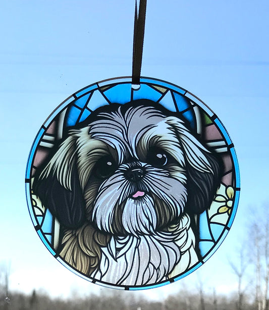 Shih Tzu, Acrylic Window Ornament #SC166