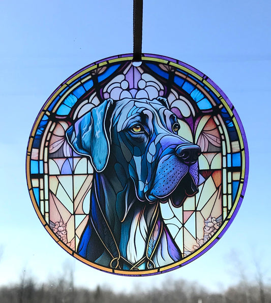 Great Dane, Acrylic Window Ornament #SC171
