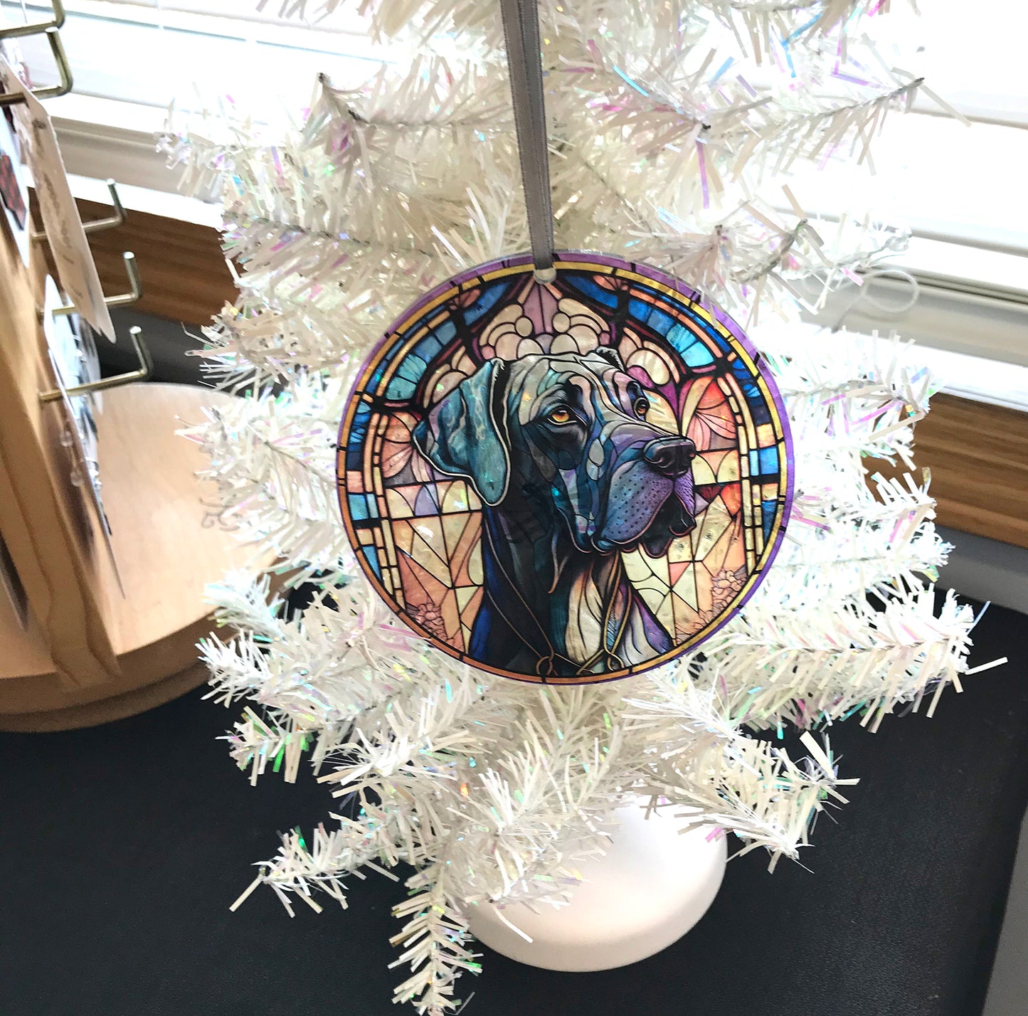 Great Dane, Acrylic Window Ornament #SC171