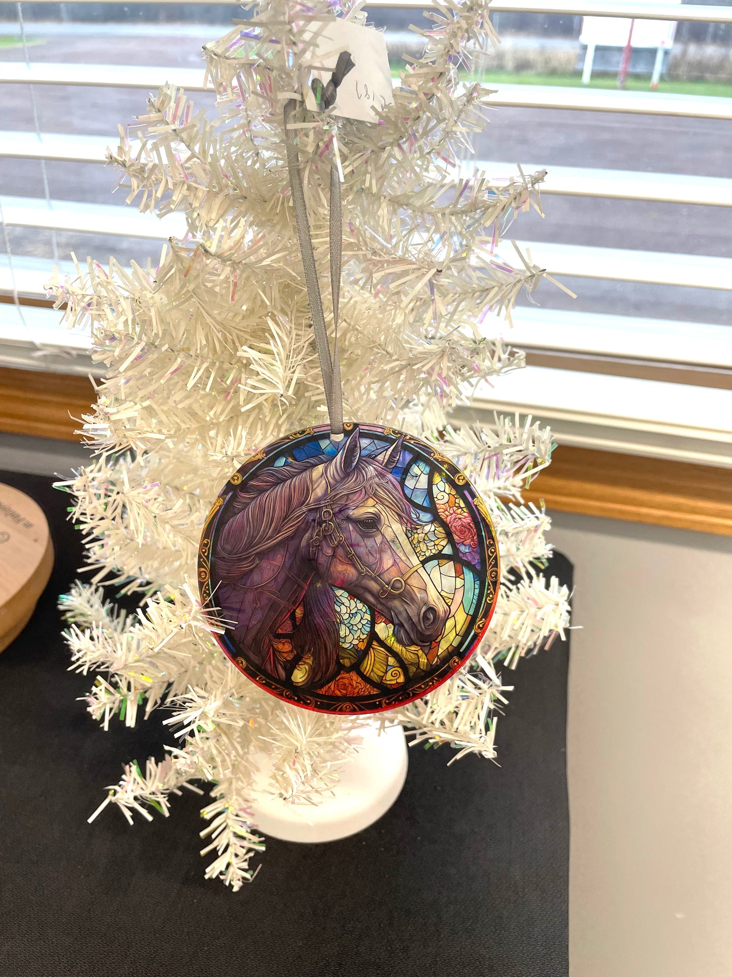 Colorful Horse, Acrylic Window Ornament #SC186