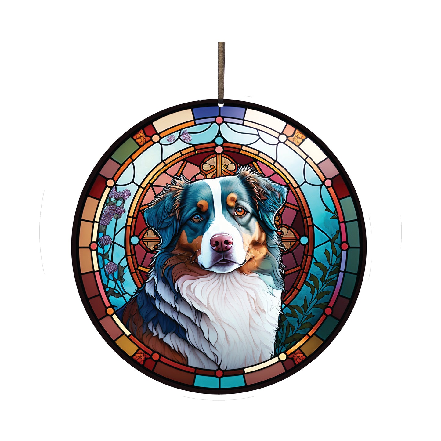 Australian Shepherd, Acrylic Window Ornament #SC190