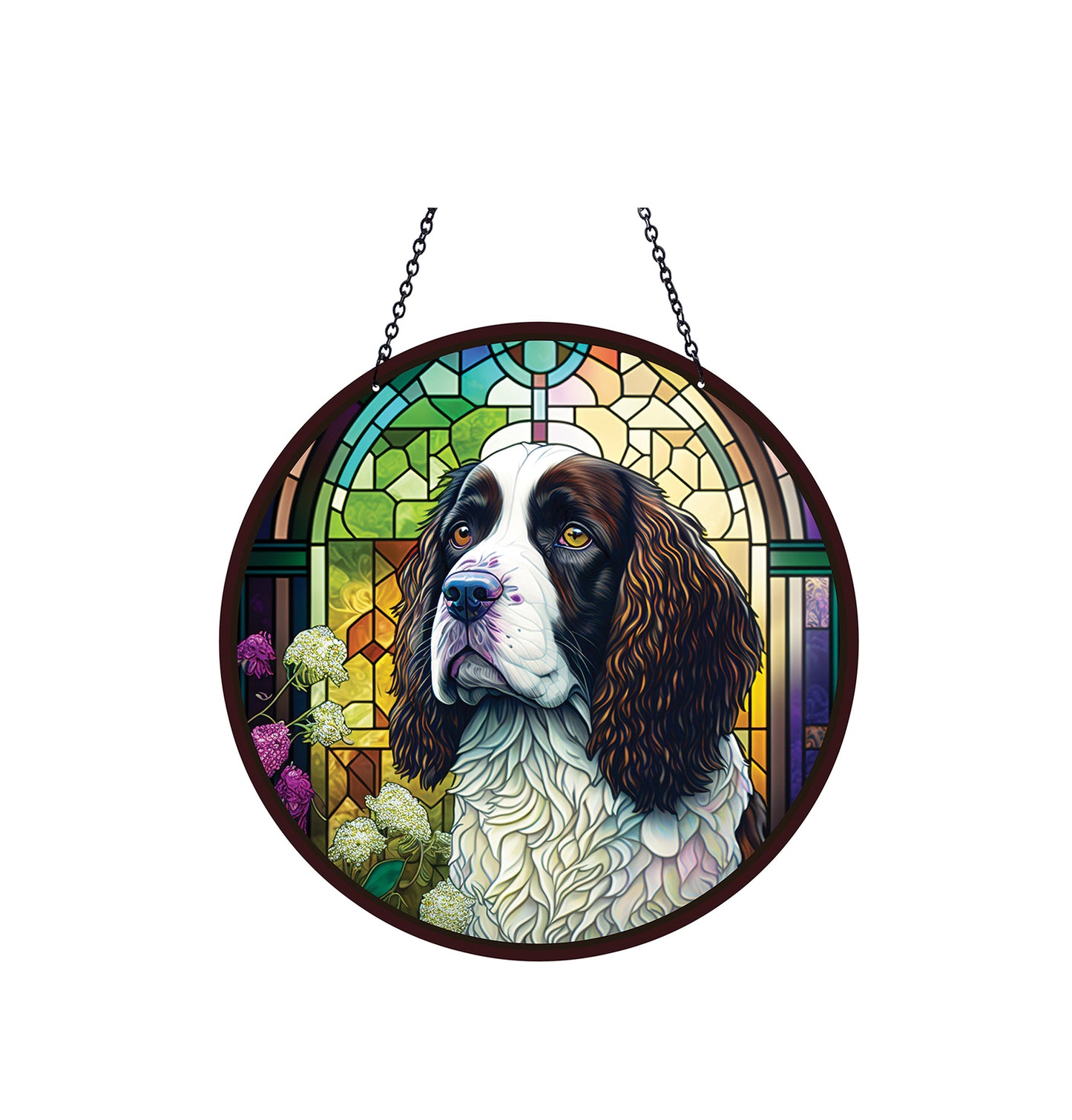 Cocker Spaniel Acrylic Suncatcher with Chain #SC245 by d'ears