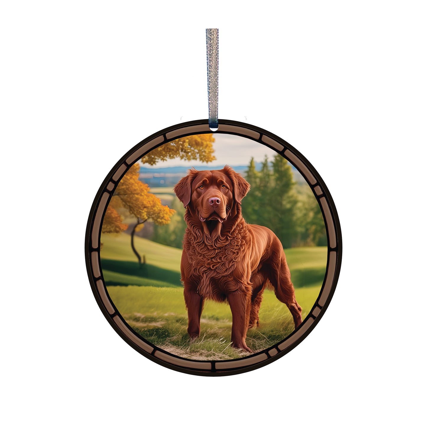 Chesapeake Retriever Acrylic Window Ornament #SC320 by d'ears