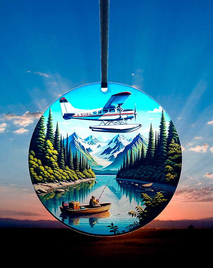 Remote Fly In, Acrylic Window Ornament #SC348