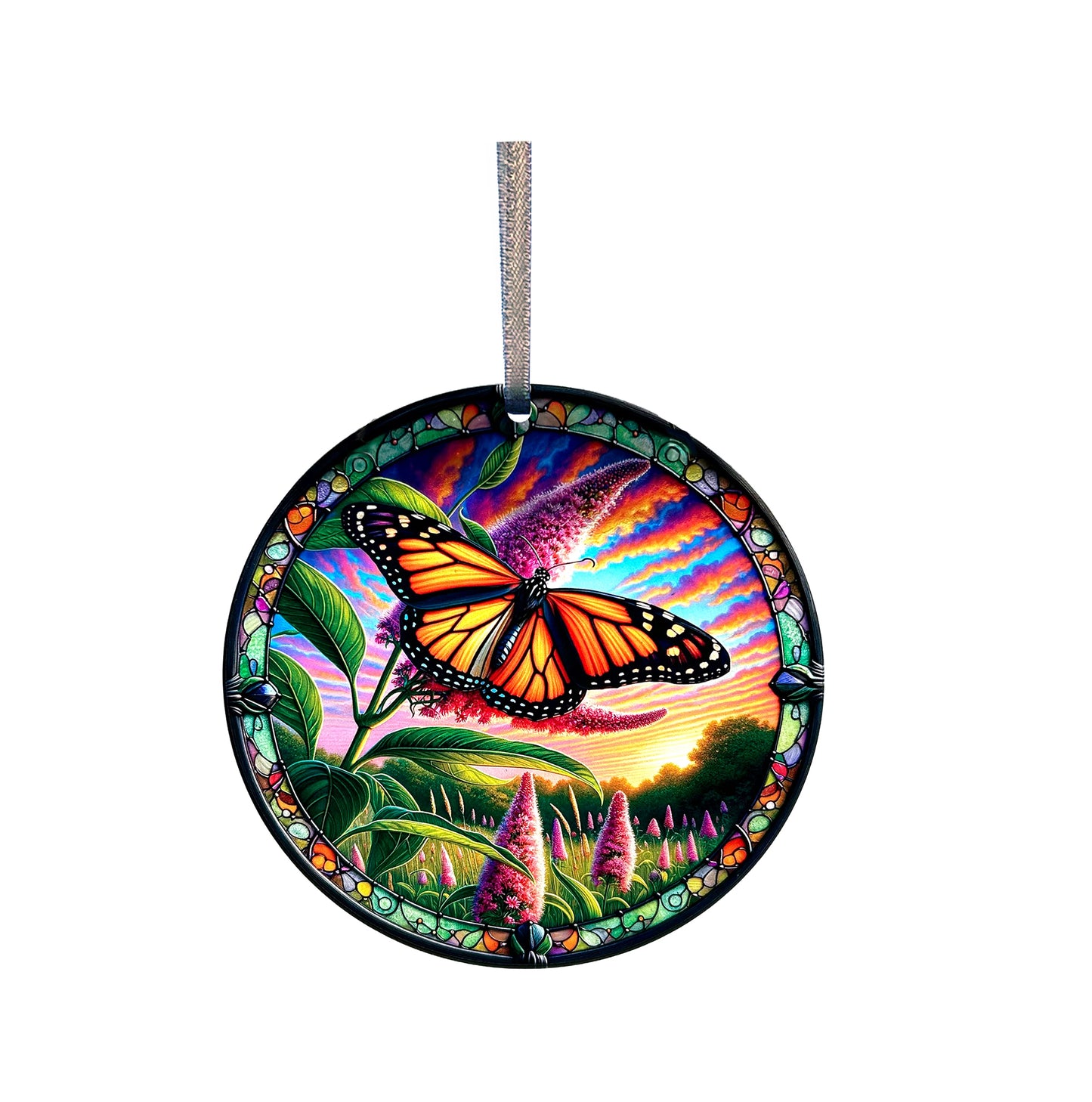 Monarch Butterfly, Acrylic Window Ornament #SC402