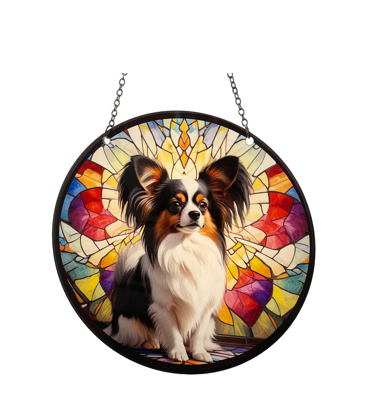 Papillon Acrylic Suncatcher with Chain #SC416 by d'ears