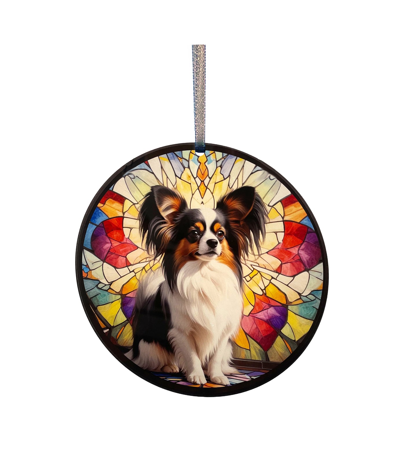 Papillon, Acrylic Window Ornament #SC418 by d'ears