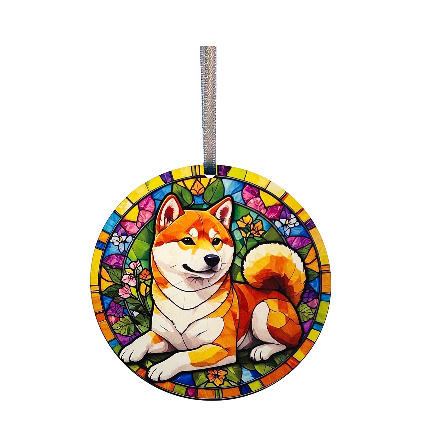 Shiba Inu Acrylic Window Ornament #SC436 by d'ears