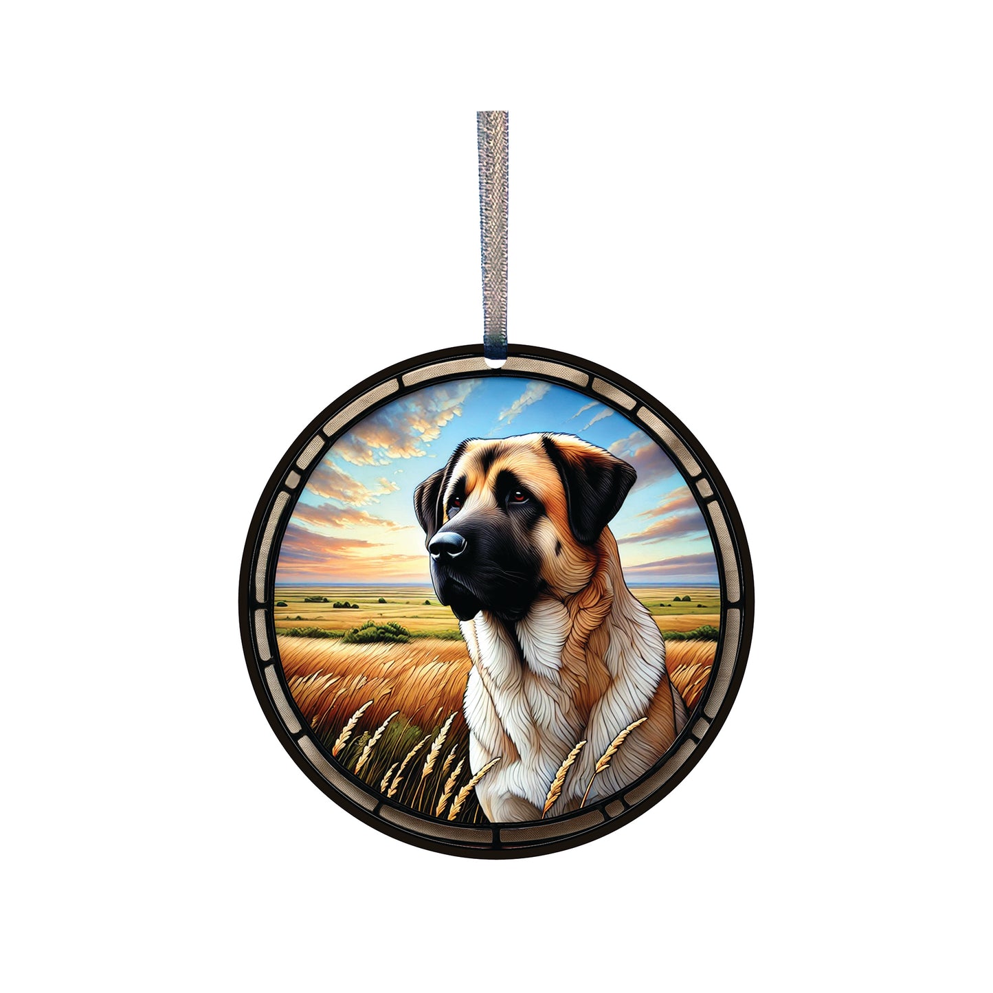 Anatolian Shepherd Acrylic Window Ornament #SC512 by d'ears