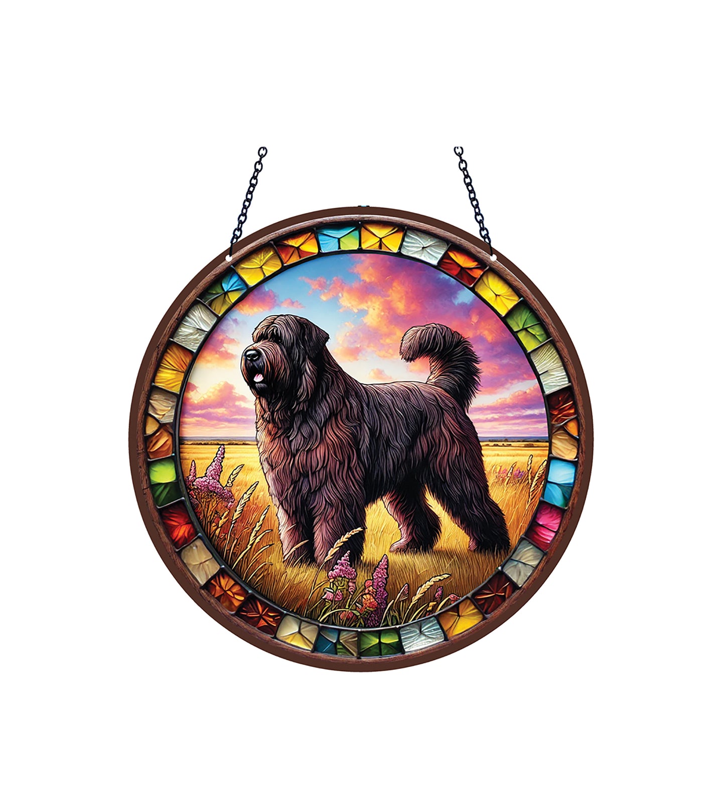 Bouviers Des Flandres Acrylic Suncatcher #SC521 by d'ears