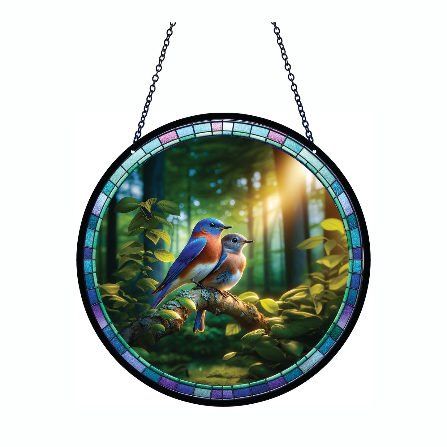 Blue Bird Acrylic Suncatcher #SC379 by d'ears