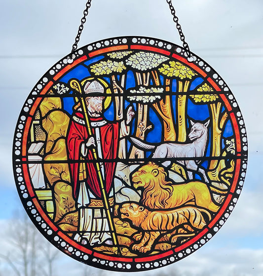 Church Acrylic Suncatcher with Chain #SC123 by d'ears