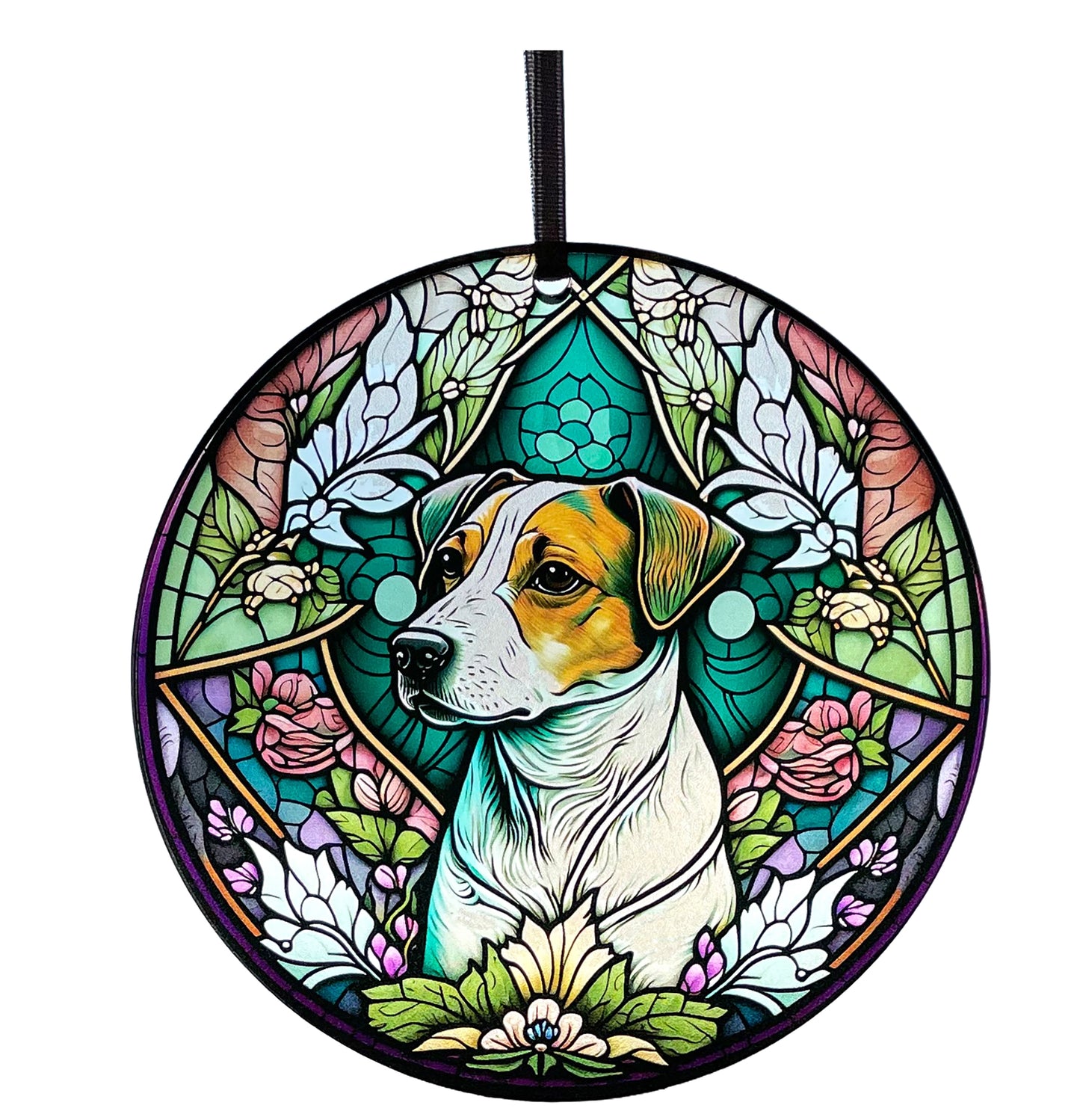 Jack Russell, Acrylic Window Ornament #SC172