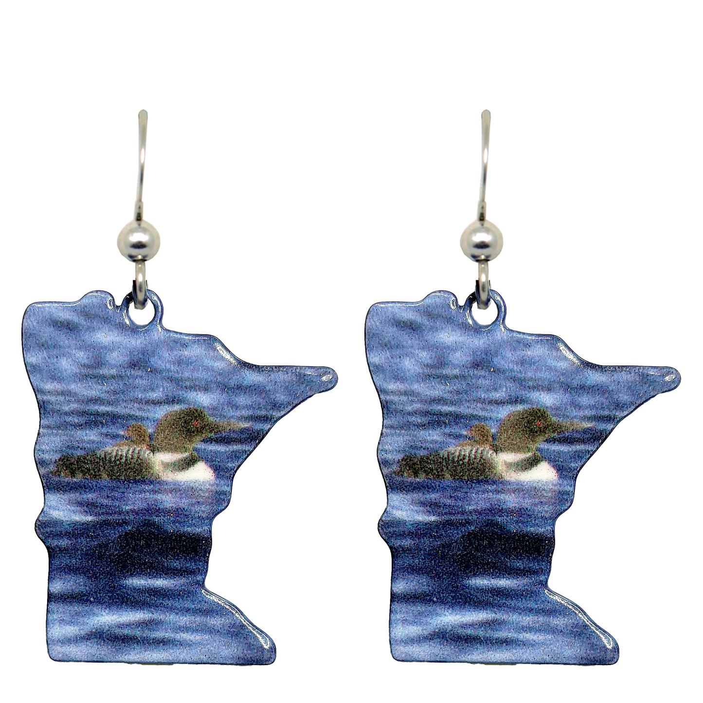 MN, Loon, Earrings #1435