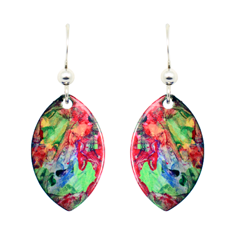 Alaso Leaf Earrings #1637 by d'ears