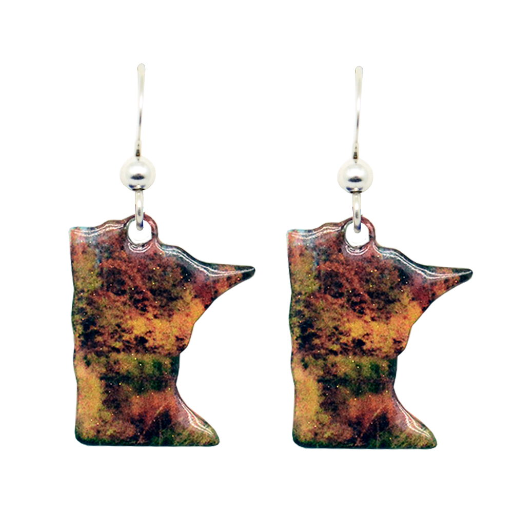 MN, Fall Colors, earrings #1680