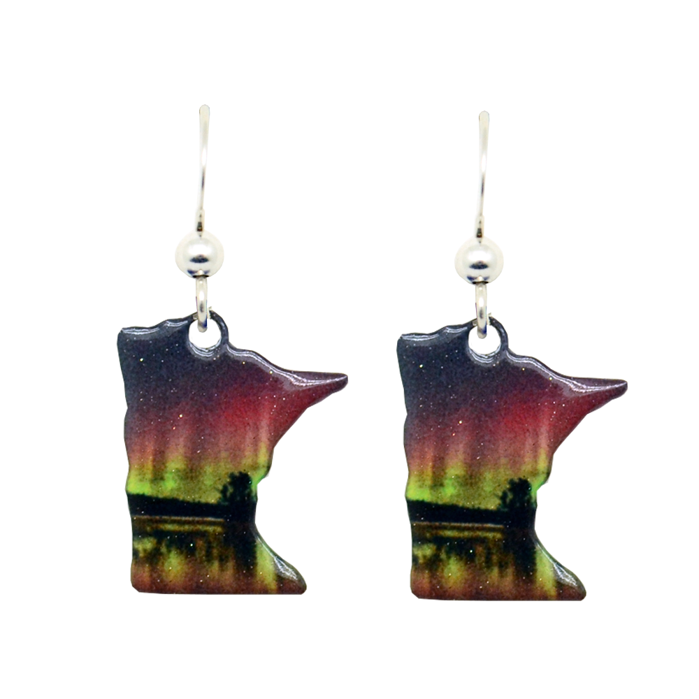 Birch Lake MN Earrings, Item# 1726