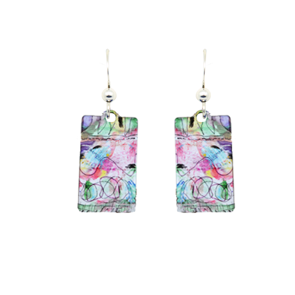Abstract Earrings #1813 by d'ears