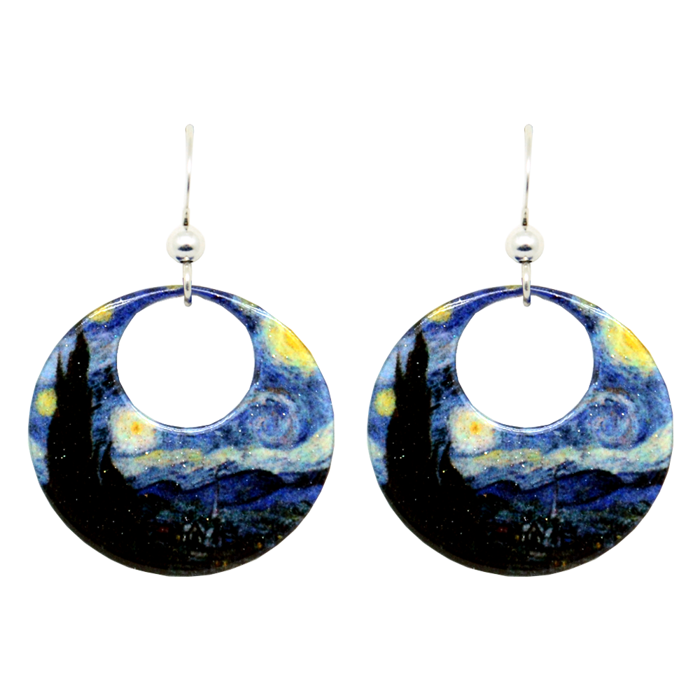Starry Night Earrings #2008