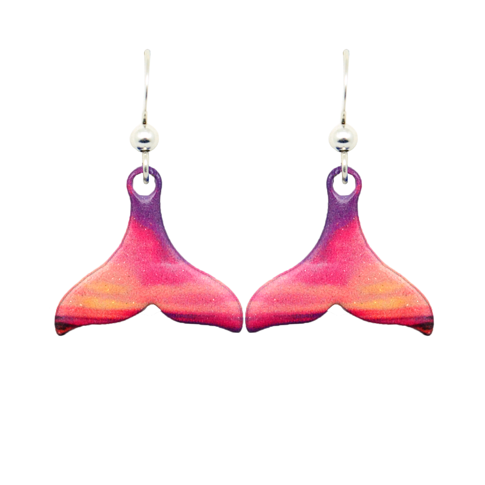 Pink Sunset Whale Tail