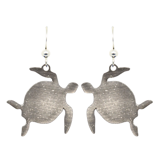Stainless Honu turtle earrings #2169