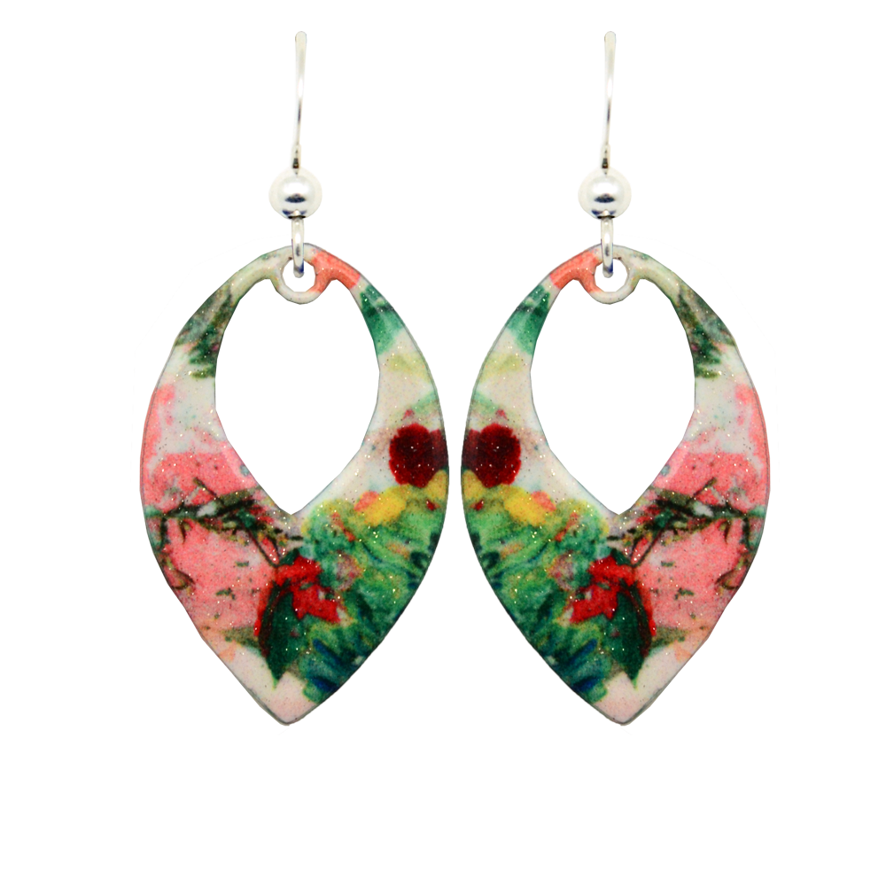 Shelter Open Leaf Earrings