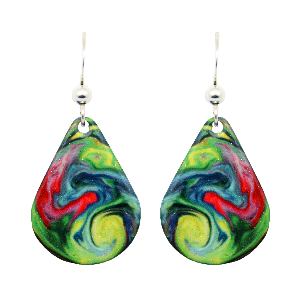 The Swirly Teardop Earrings by Zaven