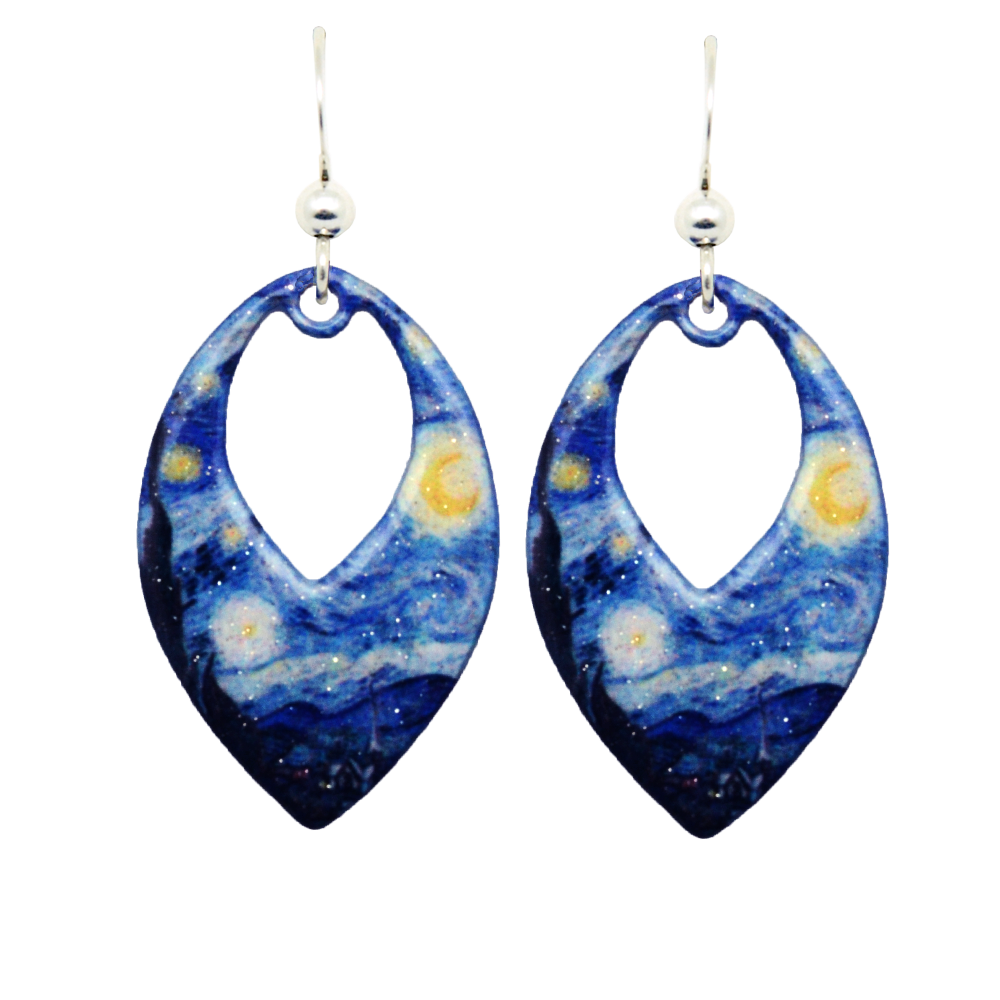 Starry Night earrings #2280