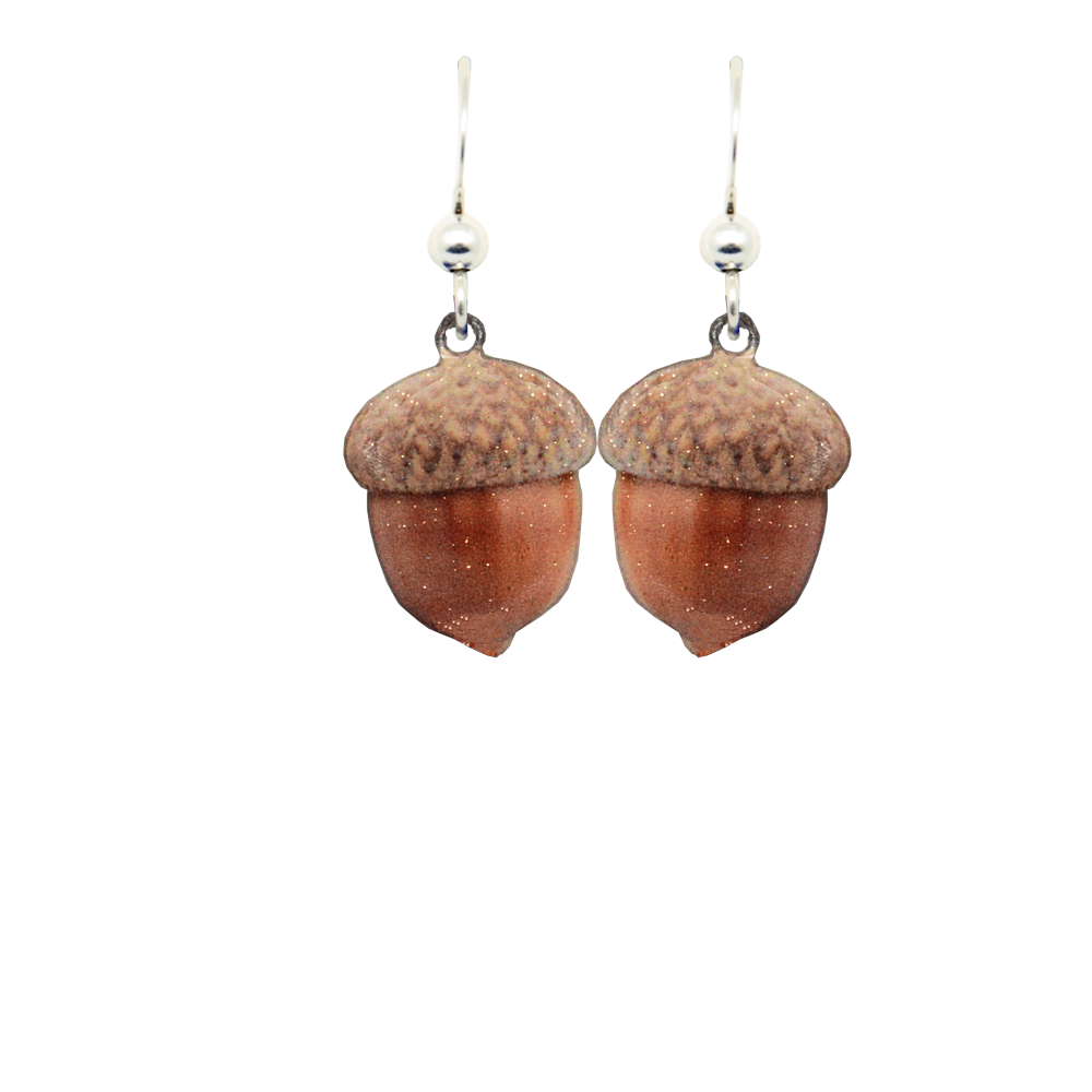 Acorn Earrings #2283 by d'ears