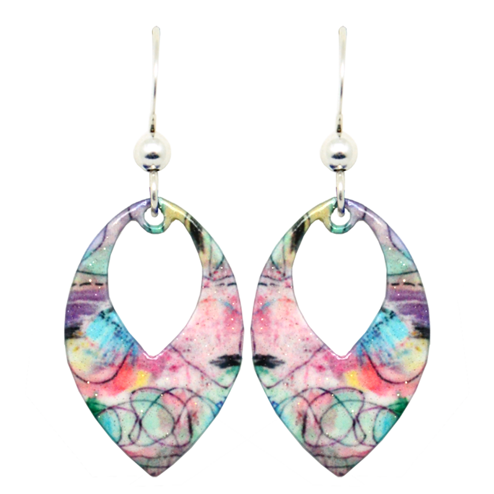 Abstract Earrings #2317 by d'ears