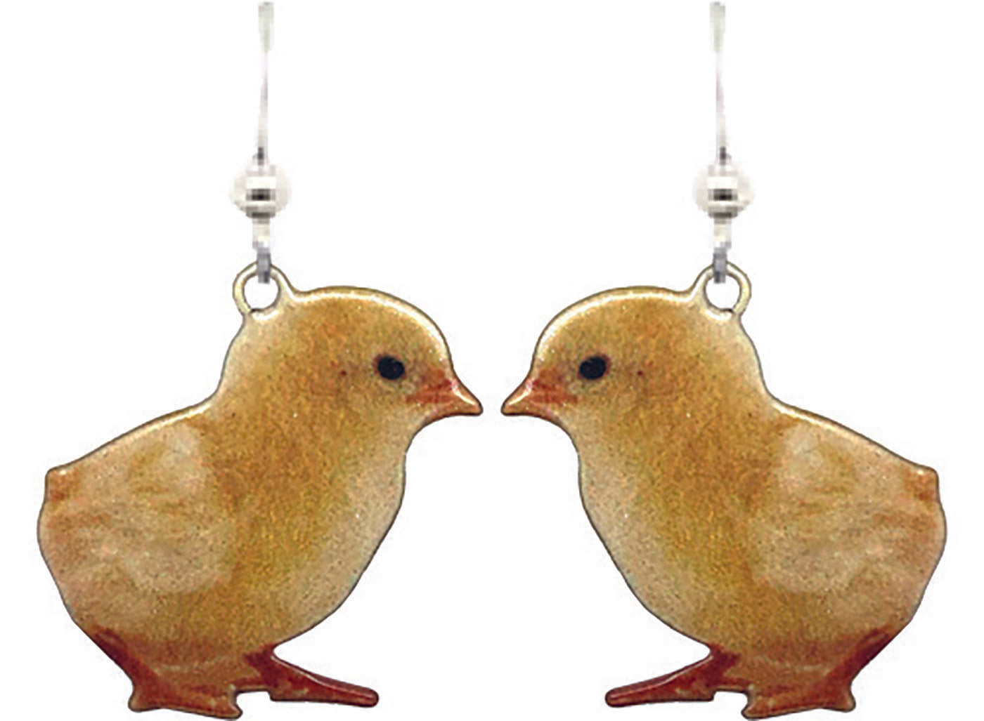 Yellow Chick Earrings