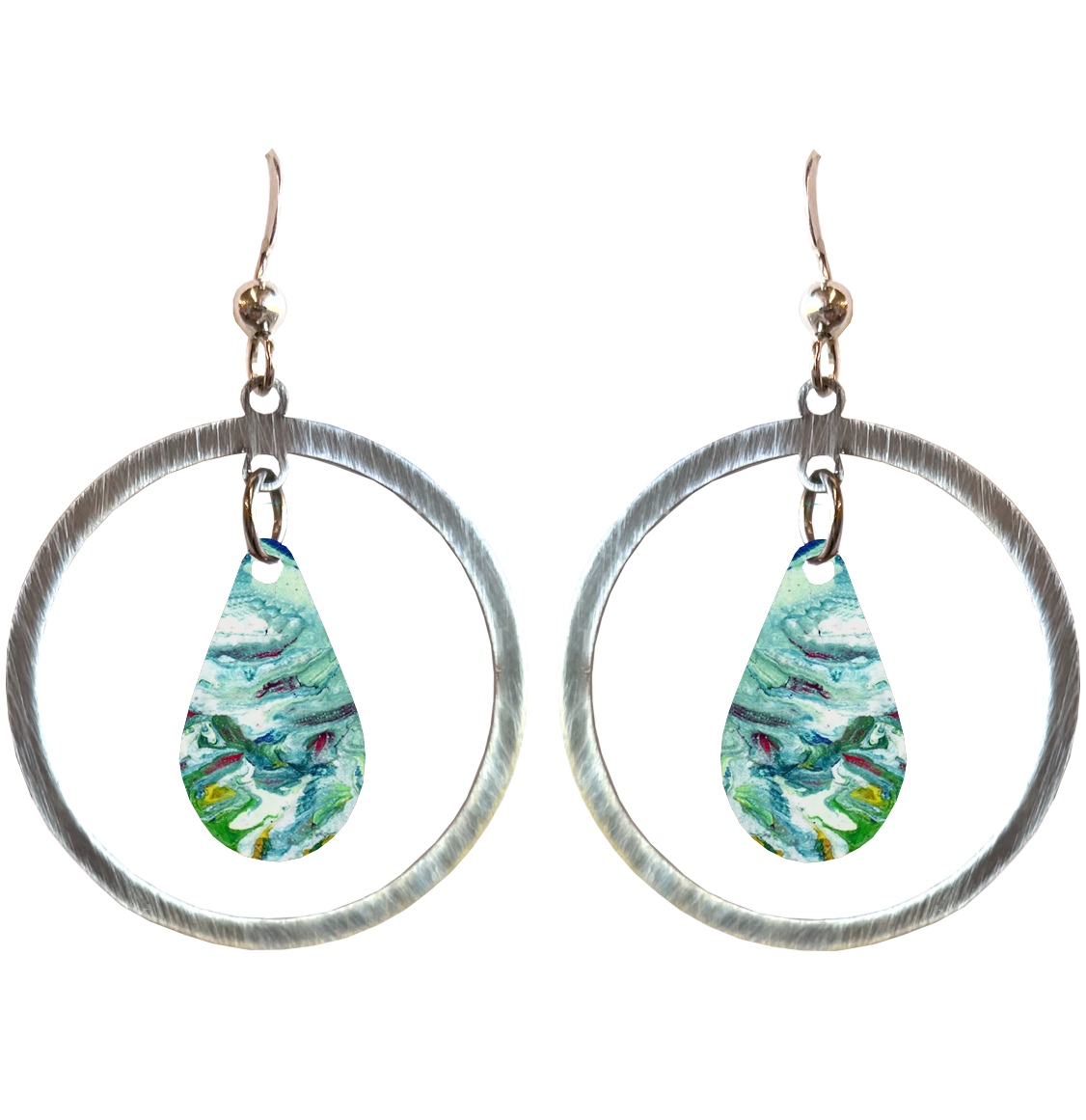 Blue Water Earrings by Shelter, Item #2695
