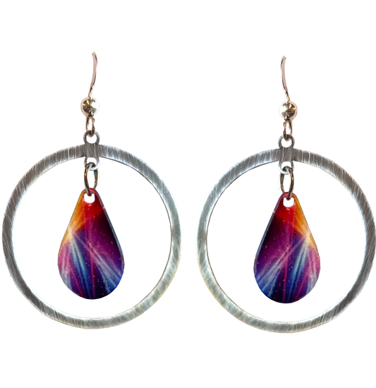 Color Burst earrings, Item #2710