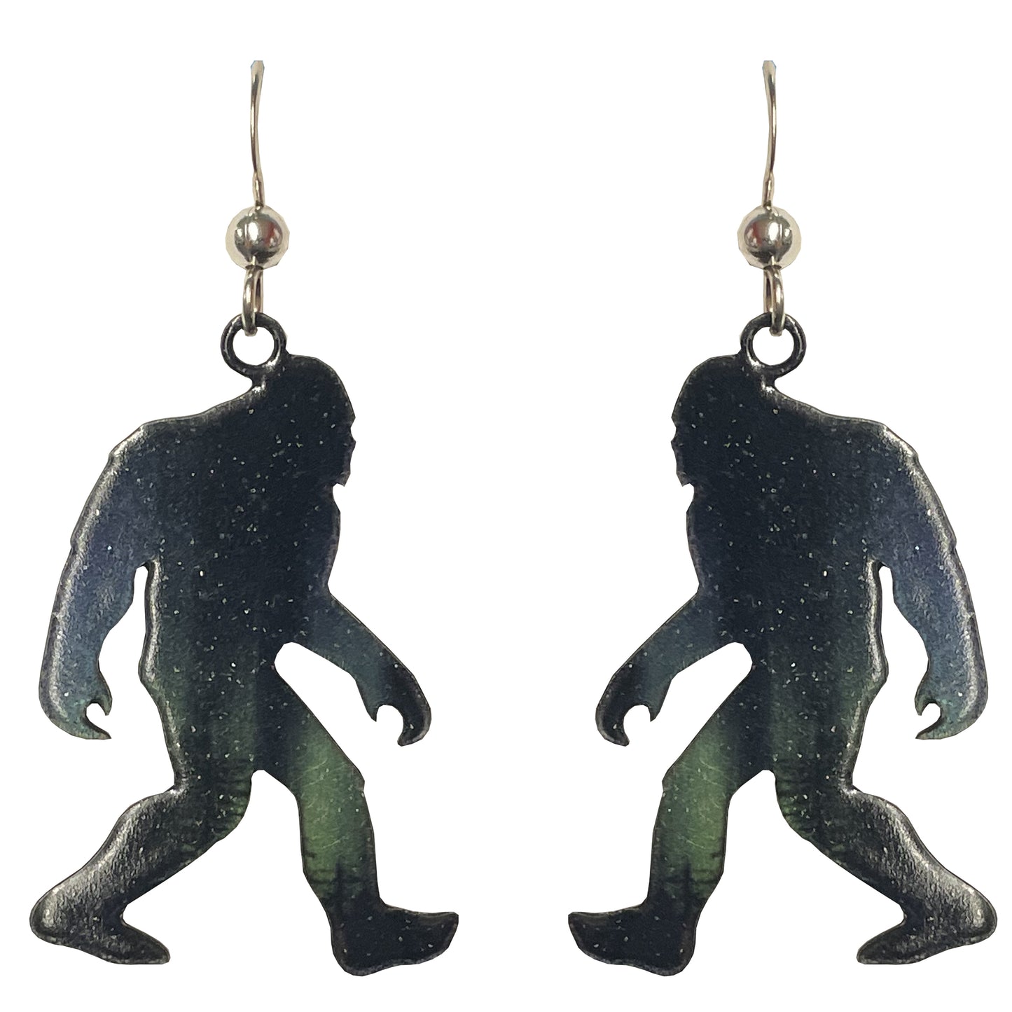 Sasquatch earrings, #2714