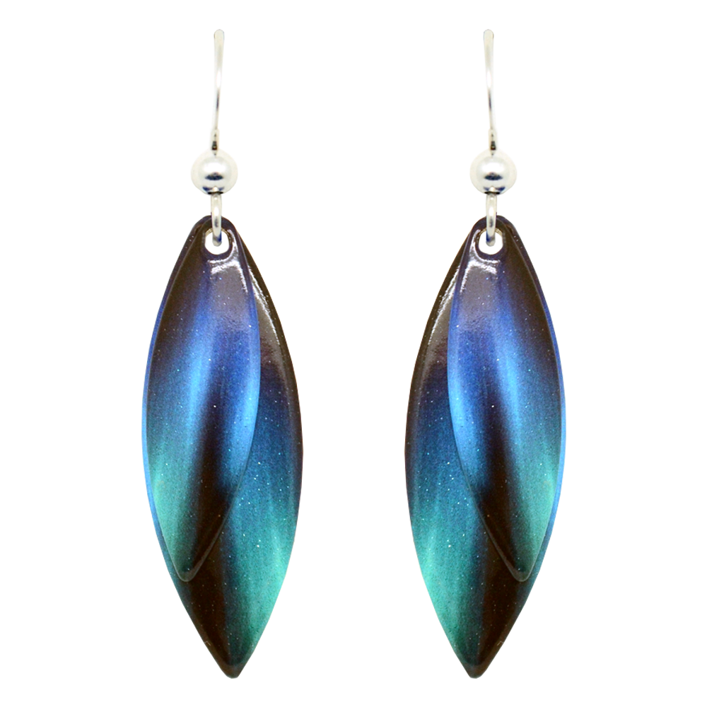 Aurora Earrings, Sterling Silver Earwires, Item# 3057