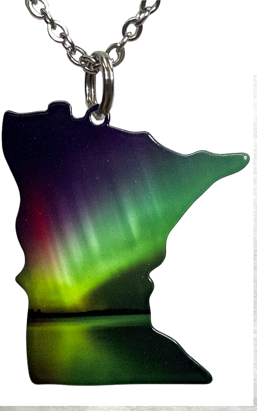 MN, Rainbow, Large Necklace #4326X