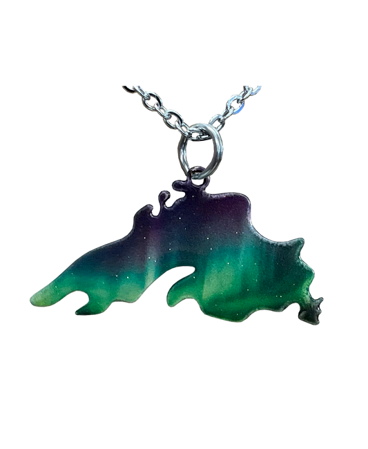 Lake Superior Candelabra, Large Necklace #4455X