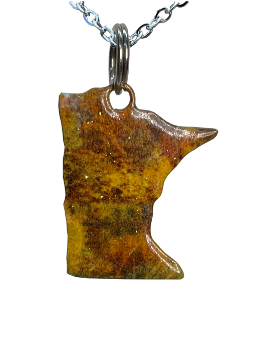 MN, Fall Colors, Large Necklace #4205X