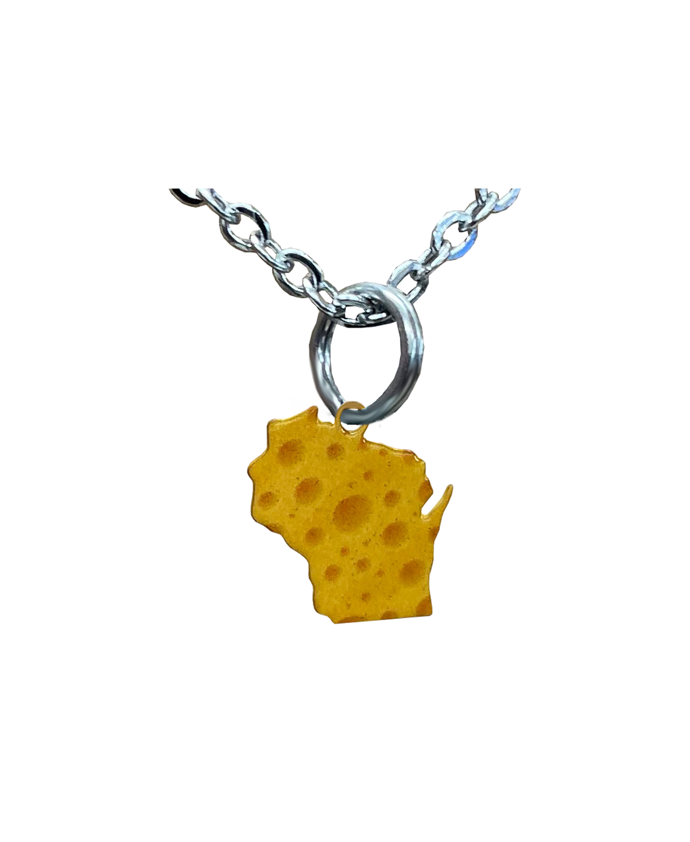 WI, Cheese, Small Necklace #4567X