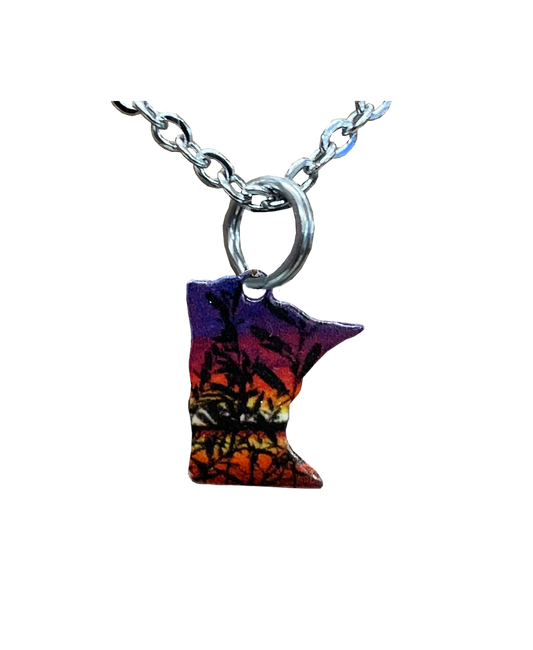 MN, Waves of Grain, Small Necklace #4652X