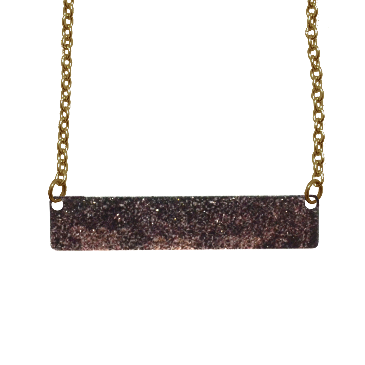 Antique Bronze 2" Bar Necklace, Item# 4701X