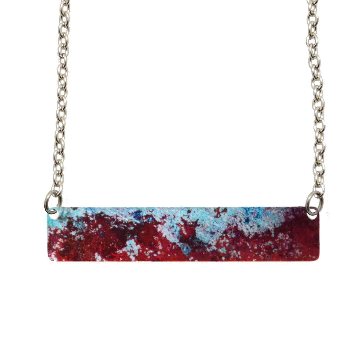 Bronze Patina 2" Bar Necklace, Item# 4706X