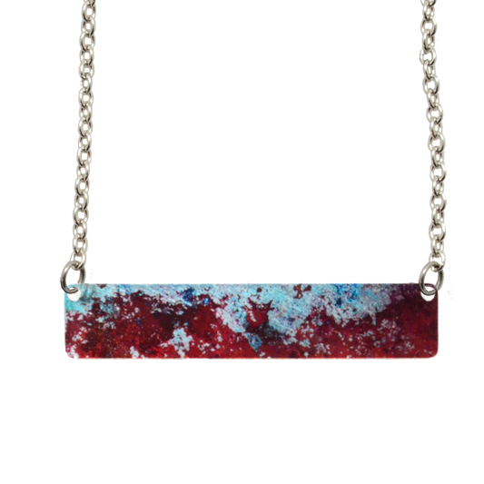 Bronze Patina 2" Bar Necklace, Item# 4706X